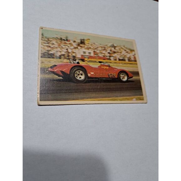 Vintage 1965 Hot Rod Magazine Spec Card #3 Blown Ford Engine Sam Parriott - Picture 1 of 3